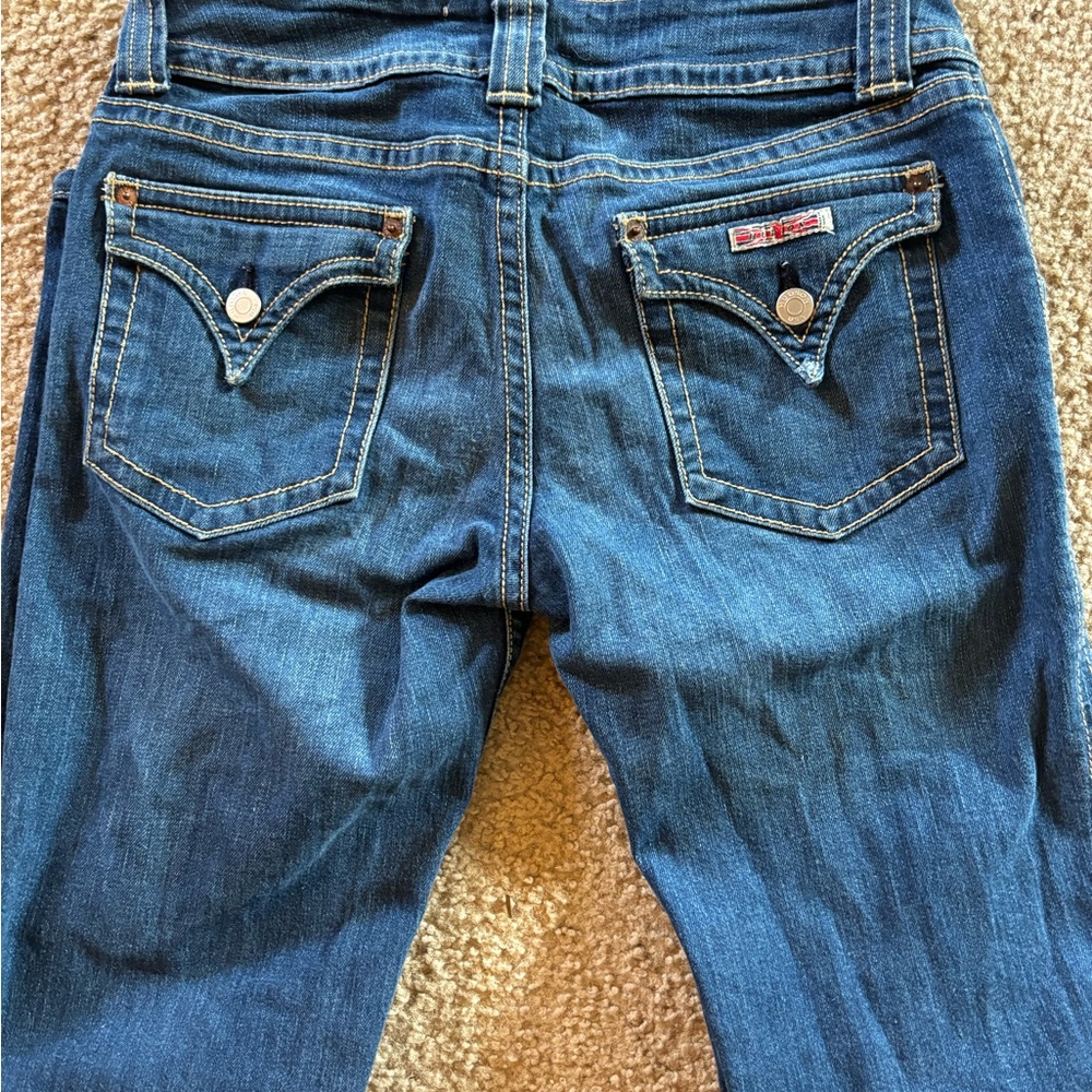 Hudson medium wash bootcut denim jeans